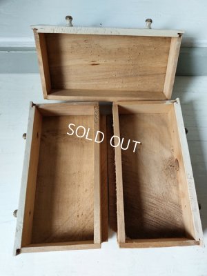 画像5: アンティーク白いドールドロワー