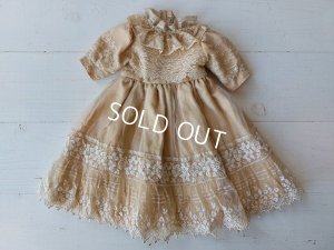 画像7: アンティークレースドールドレス