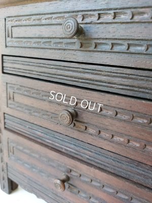 画像6: アンティークドールドロワー