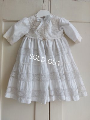 画像2: アンティークレースドールドレス