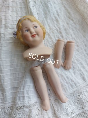 画像2: アンティークビスクドールヘッド