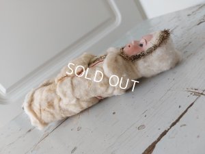 画像17: クリスマスコットンコスチュームアンティークビスクドール