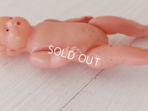 画像19: セルロイドドール付きドールベッド