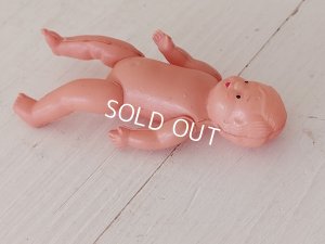 画像18: セルロイドドール付きドールベッド