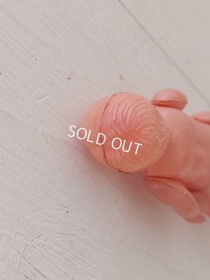 画像20: セルロイドドール付きドールベッド