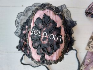 画像14: アンティークレースドールドレス&ボネ