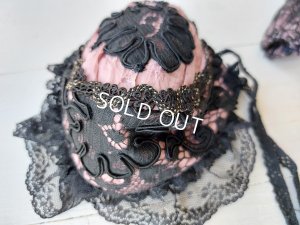 画像15: アンティークレースドールドレス&ボネ