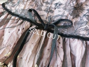 画像10: アンティークレースドールドレス&ボネ