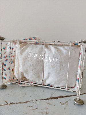 画像12: アンティークドールベッド