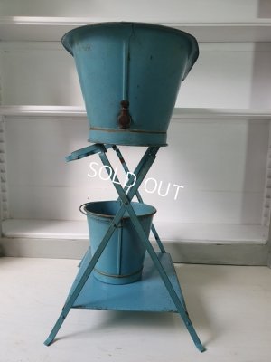 画像5: アンティークブリキ製バスタブセット