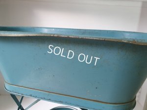 画像15: アンティークブリキ製バスタブセット