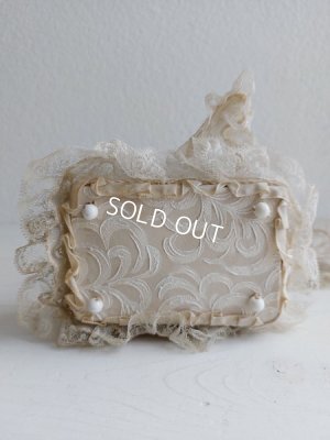 画像7: アンティークレースドール天蓋ベッド