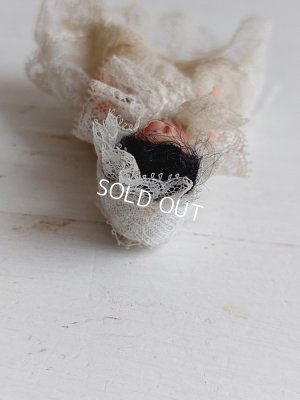 画像14: アンティークレースドール天蓋ベッド