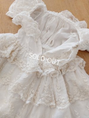 画像12: アンティークレースドールドレス