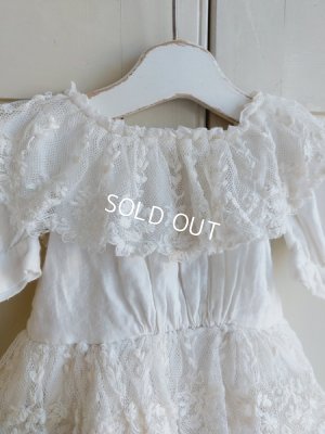 画像7: アンティークレースドールドレス