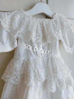 画像4: アンティークレースドールドレス