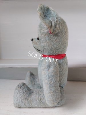 画像3: アンティークフレンチブルーテディベア