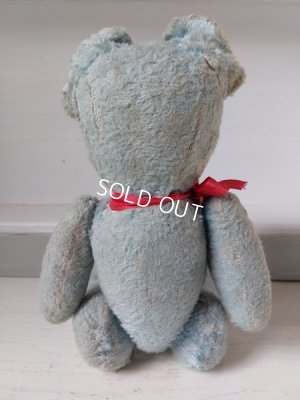 画像4: アンティークフレンチブルーテディベア