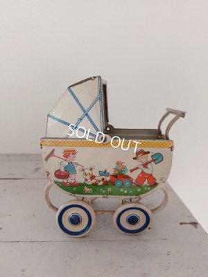 画像6: アンティークドールバギー