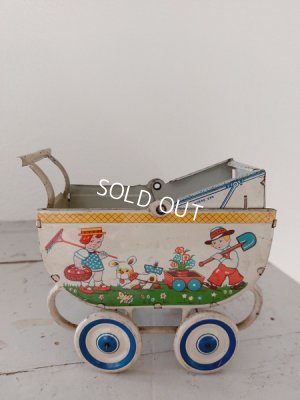 画像11: アンティークドールバギー