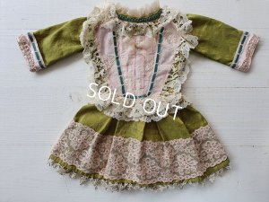 画像6: アンティークドールドレス＆ボネ