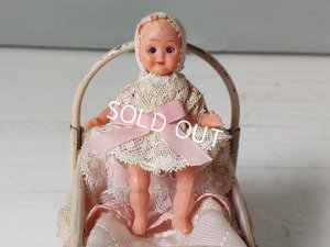 画像15: アンティークドールベッド