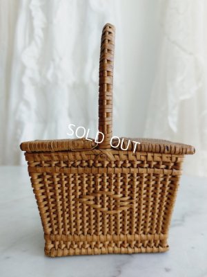 画像2: アンティークドールバスケット