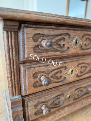 画像5: アンティークドールドロワー