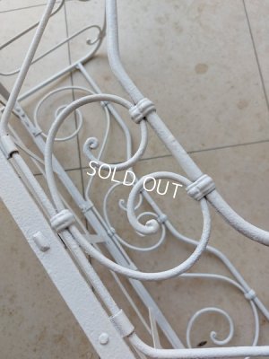 画像4: アンティークアイアン製ドールベッド