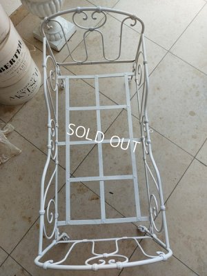 画像9: アンティークアイアン製ドールベッド