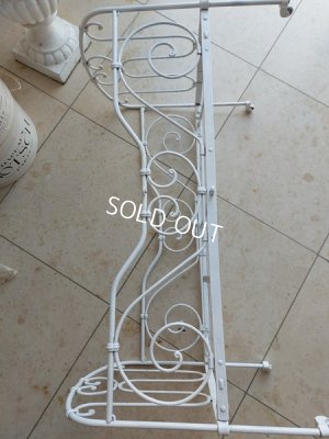 画像14: アンティークアイアン製ドールベッド