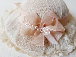 画像16: アンティークレースドールドレス&ボネ