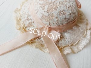 画像17: アンティークレースドールドレス&ボネ