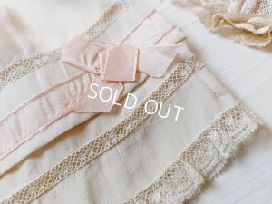 画像8: アンティークレースドールドレス&ボネ