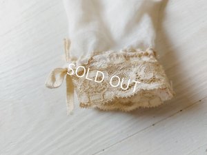 画像12: アンティークレースドールドレス&ボネ