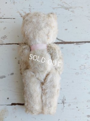 画像7: アンティーク小さなホワイトテディベア