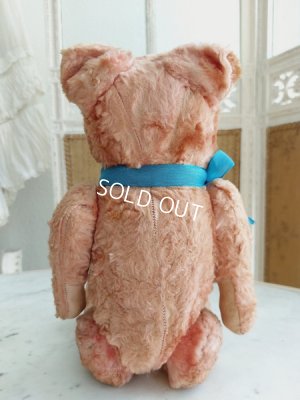 画像10: アンティークフレンチピンクテディベア