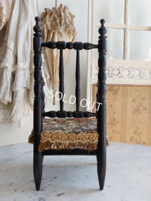 画像9: ナポレオン三世スタイルドールチェア