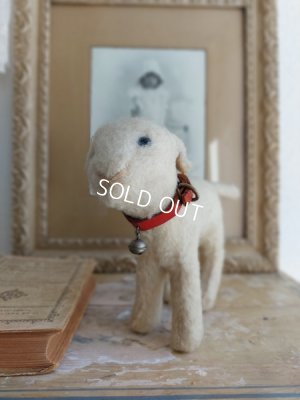 画像5: アンティークひつじのぬいぐるみ