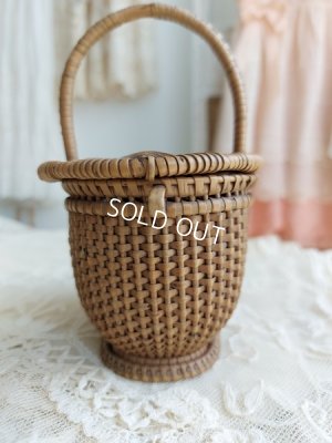 画像10: アンティークドールバスケット