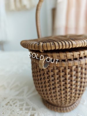 画像13: アンティークドールバスケット