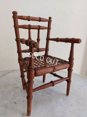 画像9: アンティークドールチェア