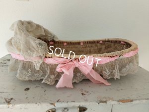 画像9: アンティークドールベッド