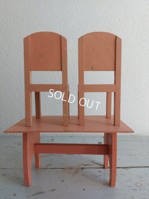 画像16: アンティークドール家具セット