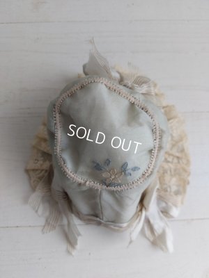 画像14: アンティークレースドールドレス&ボネ