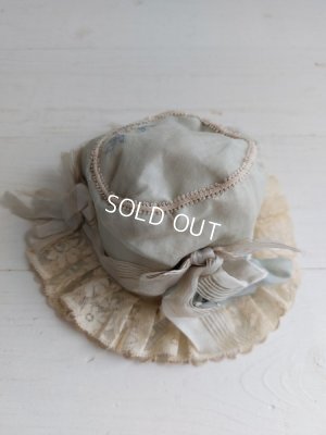 画像17: アンティークレースドールドレス&ボネ