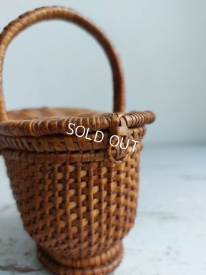 画像6: アンティークドールバスケット　