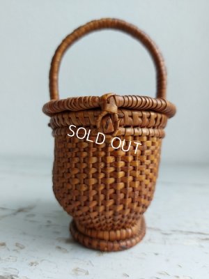 画像8: アンティークドールバスケット　