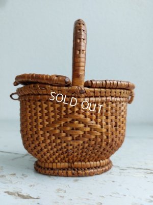 画像9: アンティークドールバスケット　