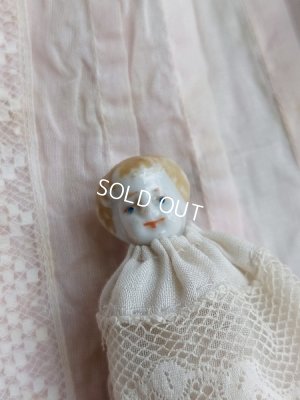 画像2: 小さなブロンドチャイナヘッドドール